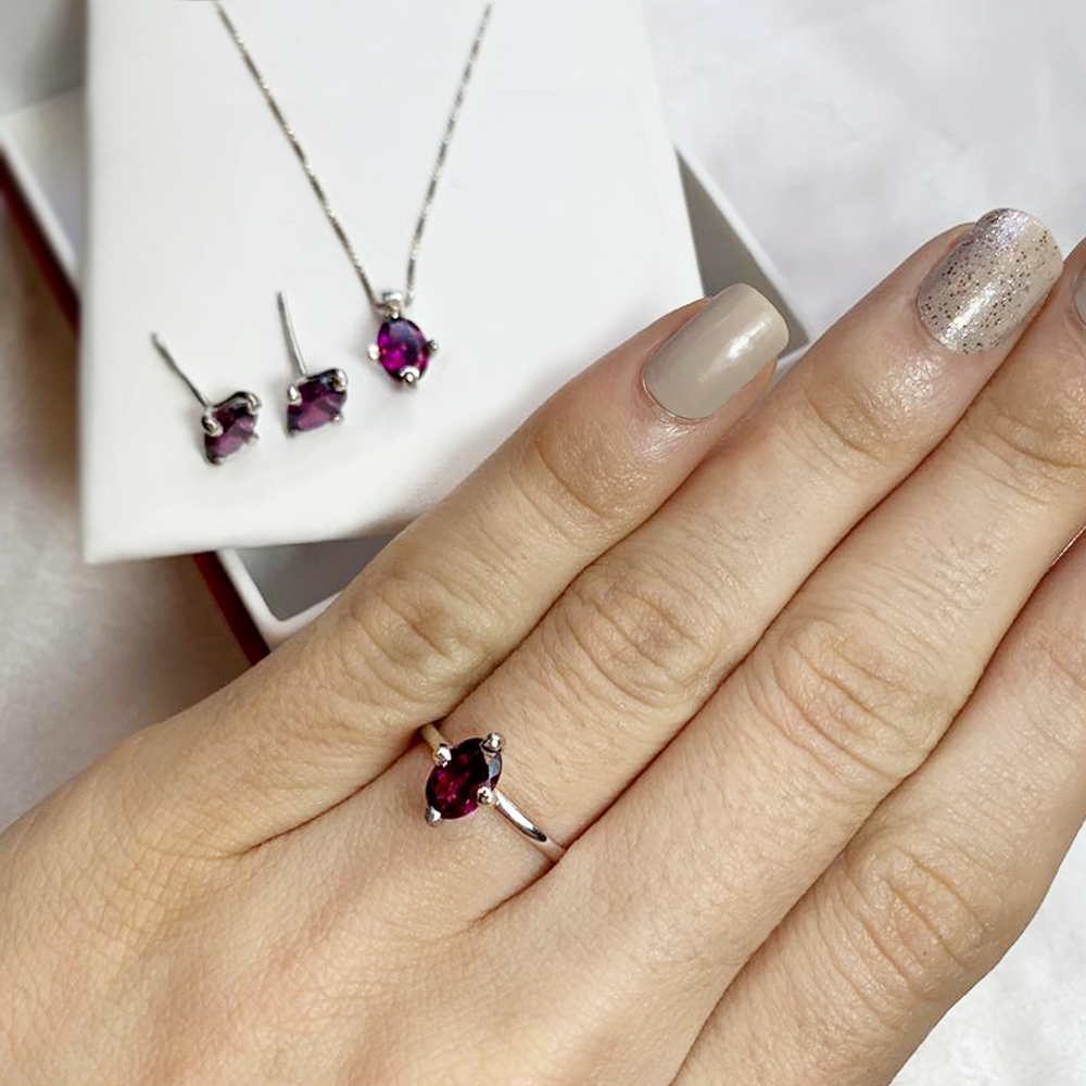 Conjunto de Prata Atlântica Natural Sun - 3