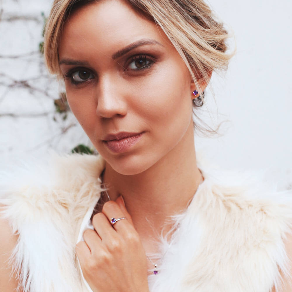 Gargantilha de Prata Atlântica Natural Sky - 4