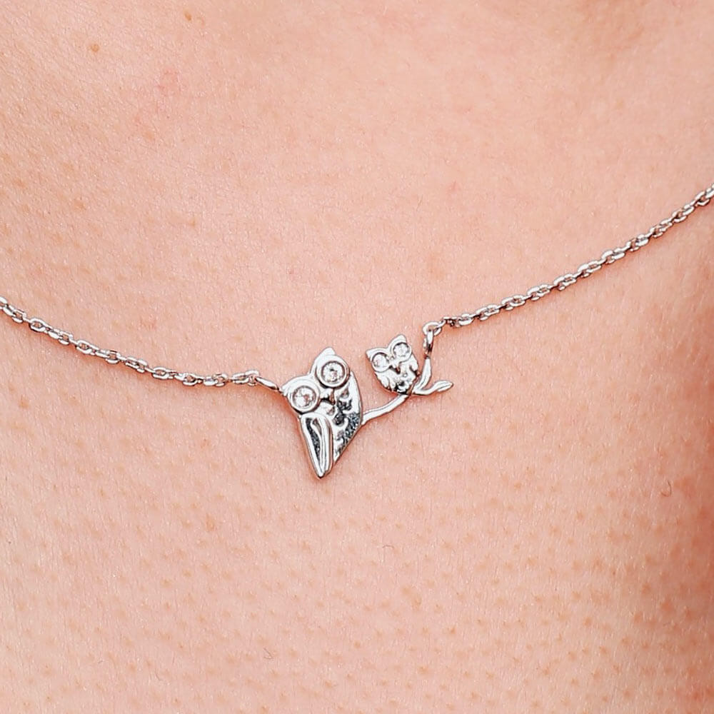 Gargantilha de Prata Atlântica Natural Mommy One - 2