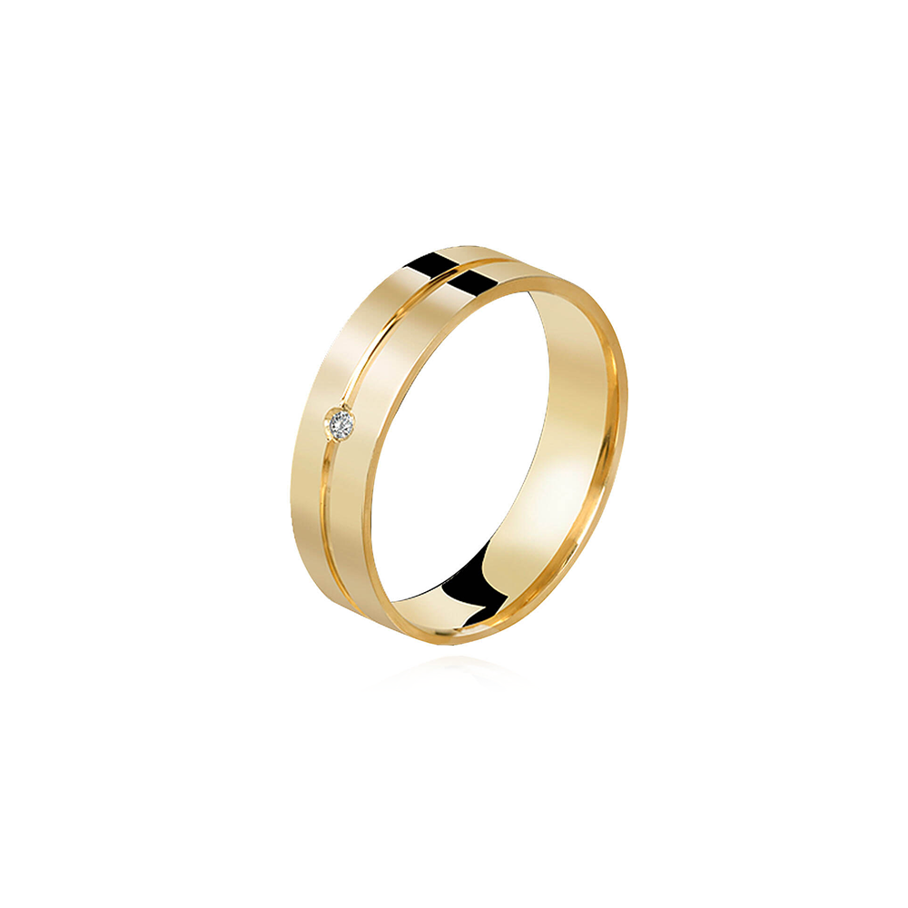 Aliança de Ouro Married Plus