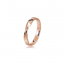 Aliança de Ouro Veneza Rosé