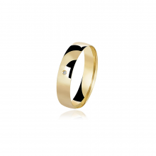 Aliança de Ouro Blessed Diamond Slim Aliança de Ouro Blessed Diamond Slim