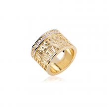 Aliança de Ouro Words Diamond Aliança de Ouro Words Diamond