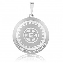 Pingente De Prata Profissão Eng. Mecânica