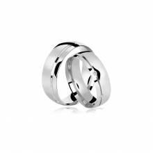 Alianças de Prata Forever Premium Crystalis Alianças de Prata Forever Premium Crystalis