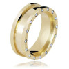 Aliança de Ouro Price Of Love Diamond - 1